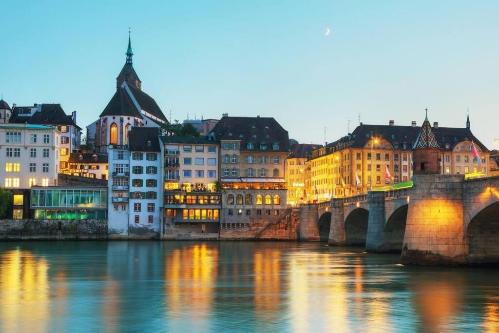 Apartmán L'Escale, Proche Suisse, Parking Hesingue Exteriér fotografie