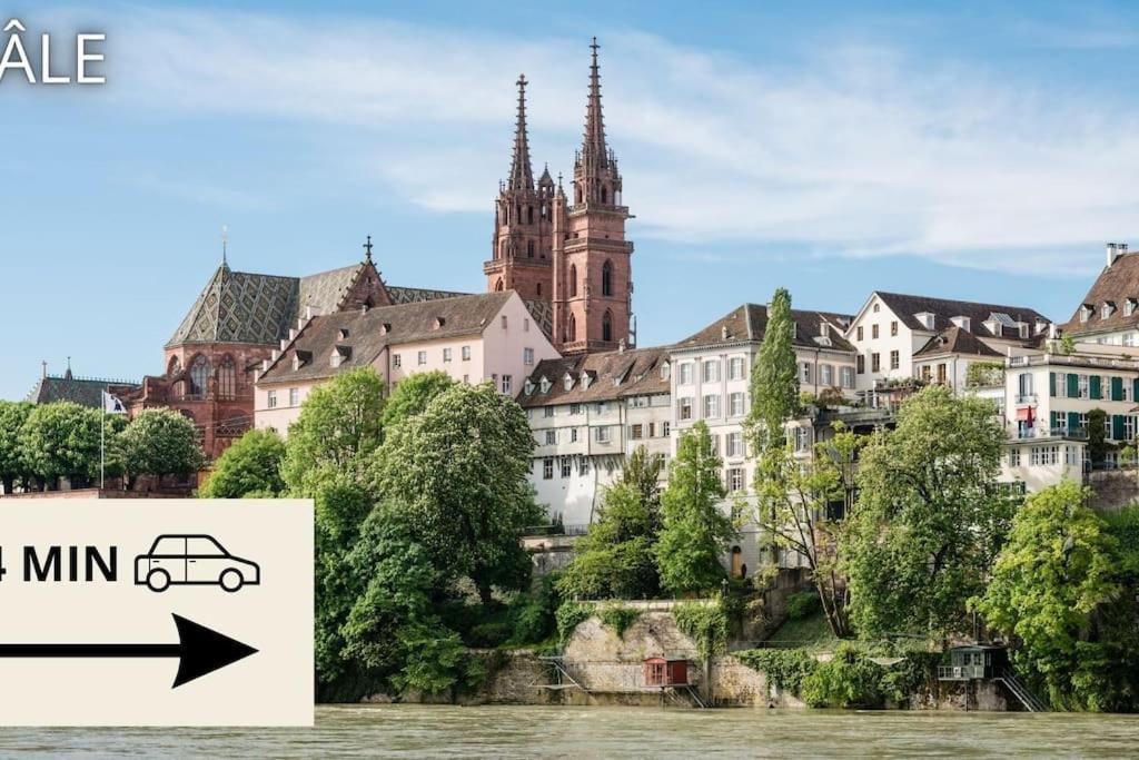 Apartmán L'Escale, Proche Suisse, Parking Hesingue Exteriér fotografie