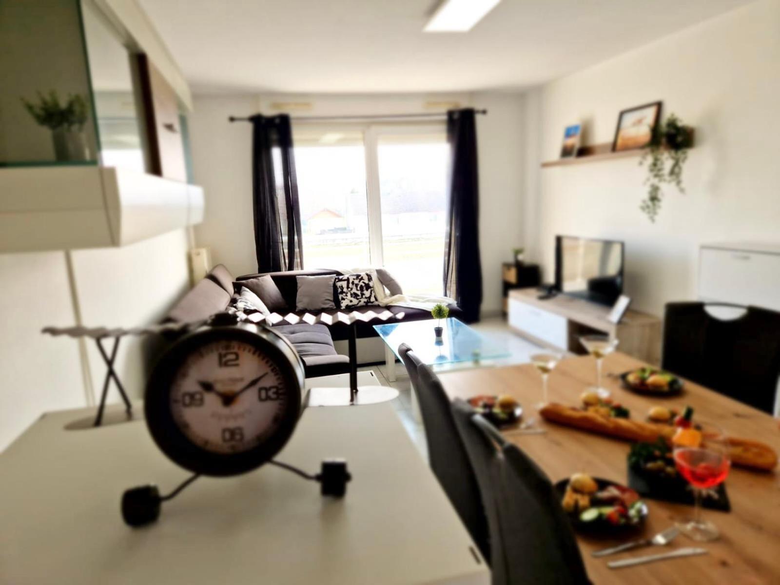 Apartmán L'Escale, Proche Suisse, Parking Hesingue Exteriér fotografie